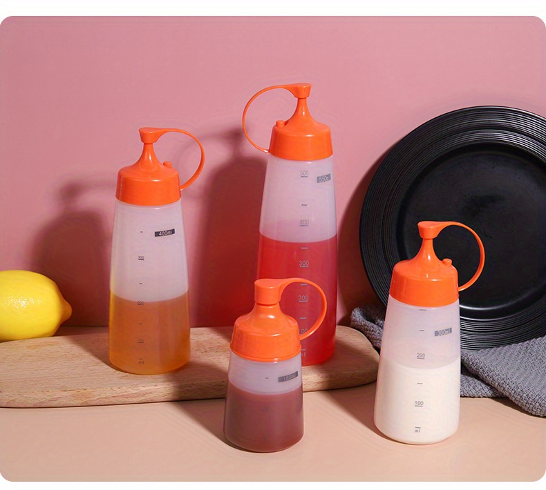 Squeeze Sauce Bottle Oil Bottle Squeeze Type Plastic Jam Temu Australia