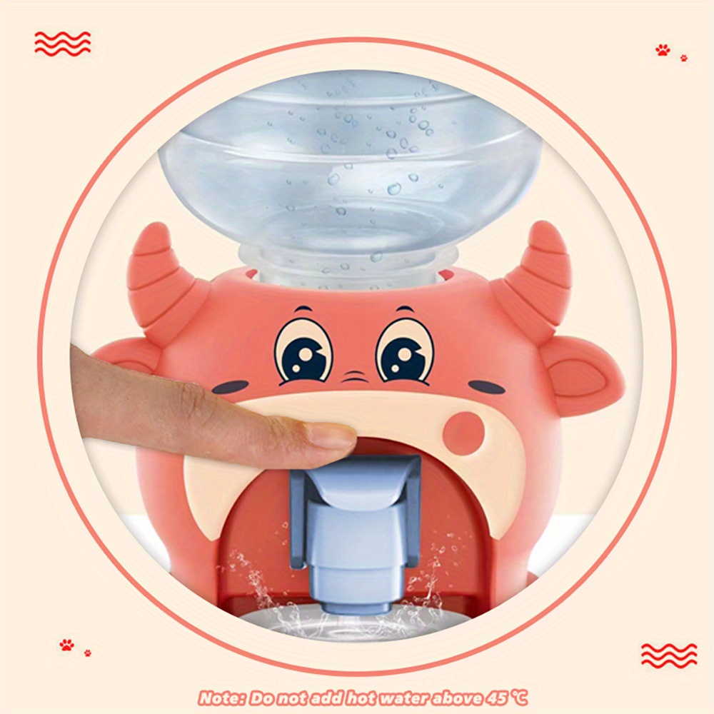 1pc Cartoon Mini Water Dispenser, Cartoon Water Dispenser, Kawaii Water  Dispenser Dollhouse Play Set, Funny Kitchen Toy For Girls Boys