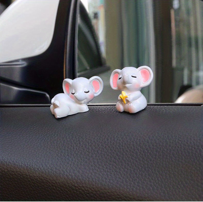  ITUBLE Car Dashboard Decorations Funny Mini Figures