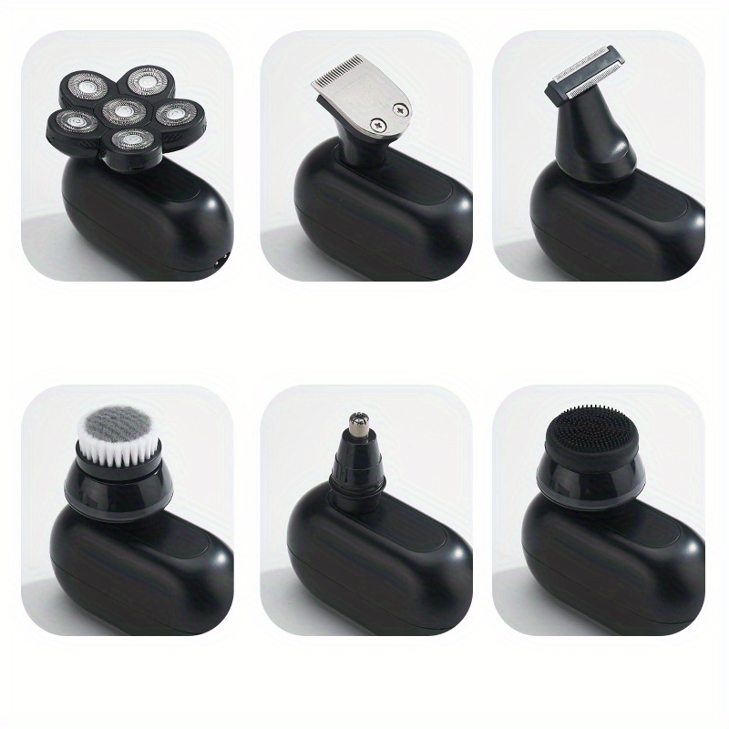 Stainless Steel Head Electric Shaver - Temu