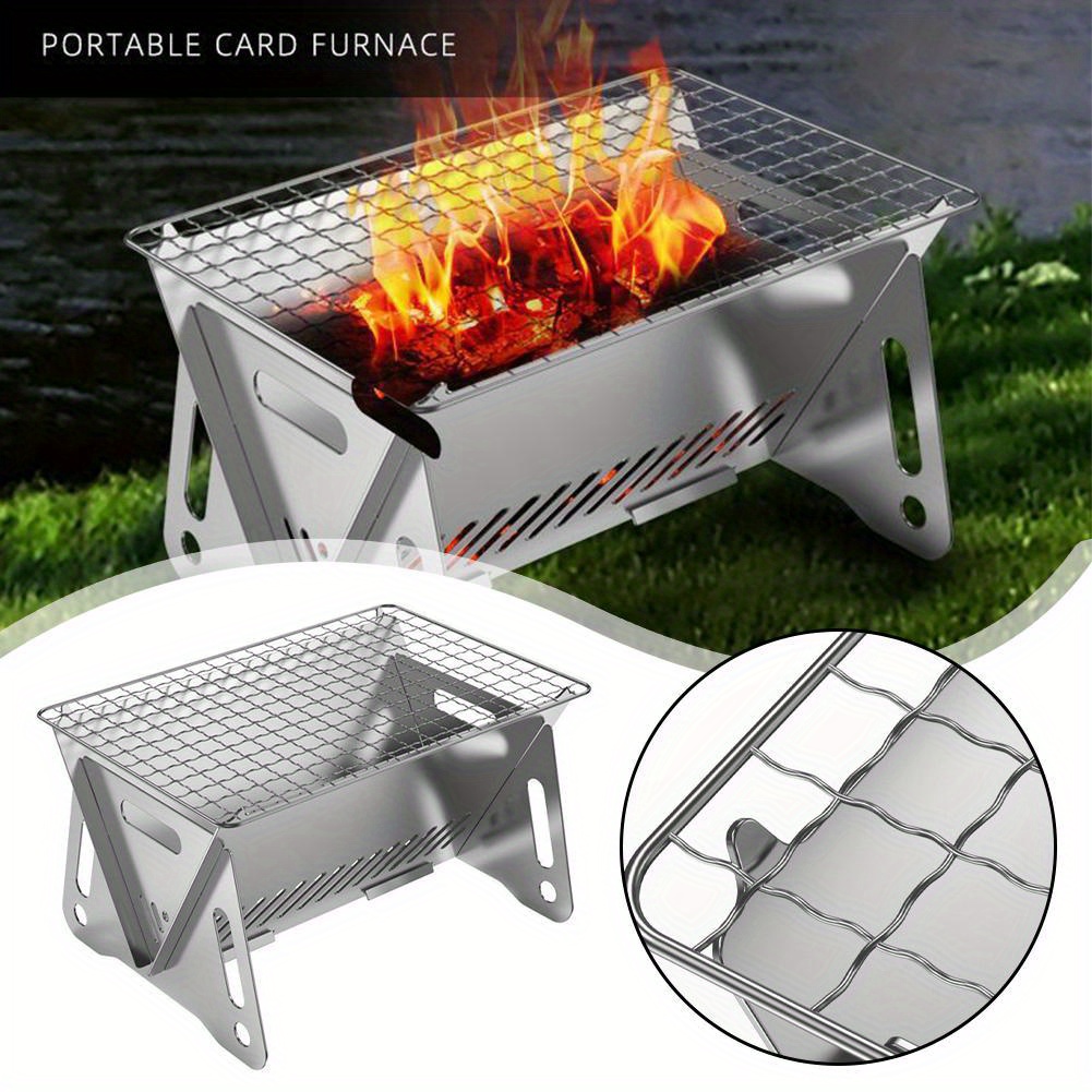 Portable Folding Gas Stove: Perfect For Camping Hiking Bbq - Temu Australia