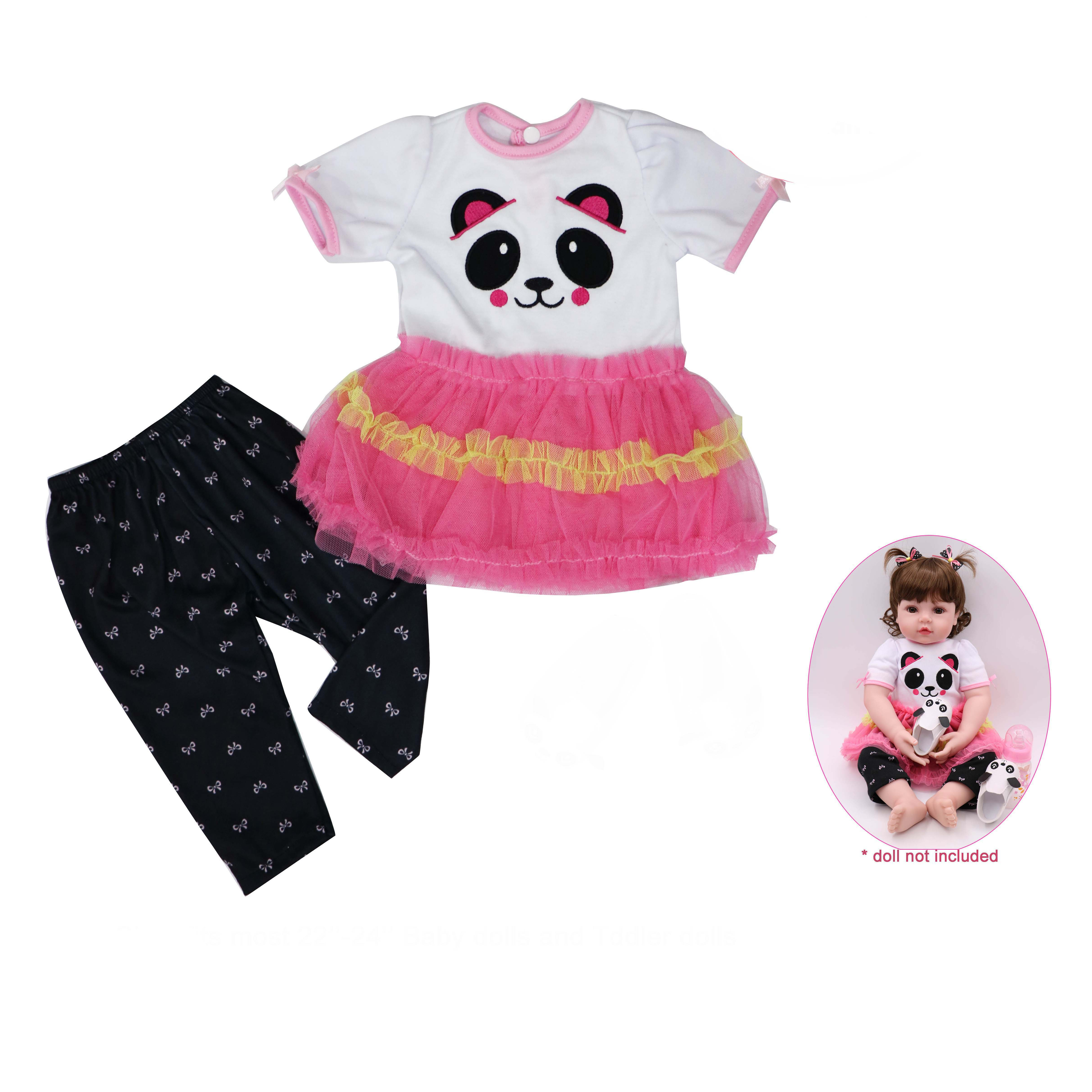 Baby Panda Clothes Set Check Out Today's Deals Now Temu