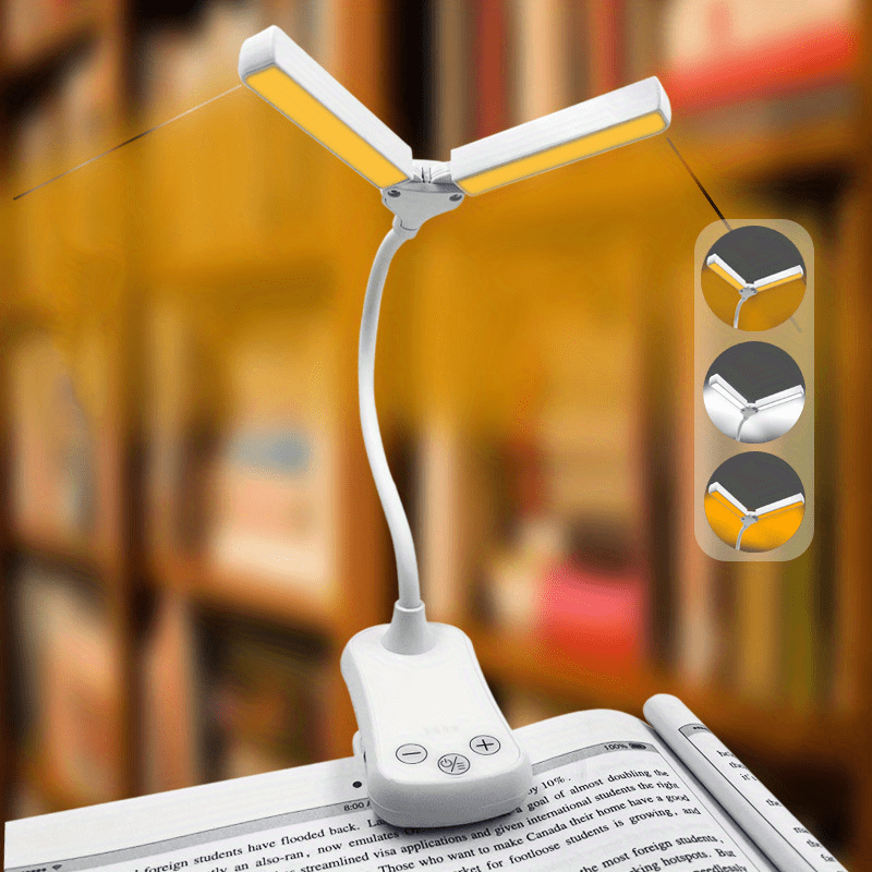 Akynite 3W Petite Lampe de Lecture au Lit sans Fil Rechargeable à