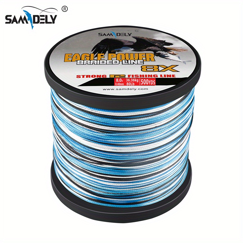 Eager Power Strand Fishing Line Abrasion Resistant Braided - Temu Canada