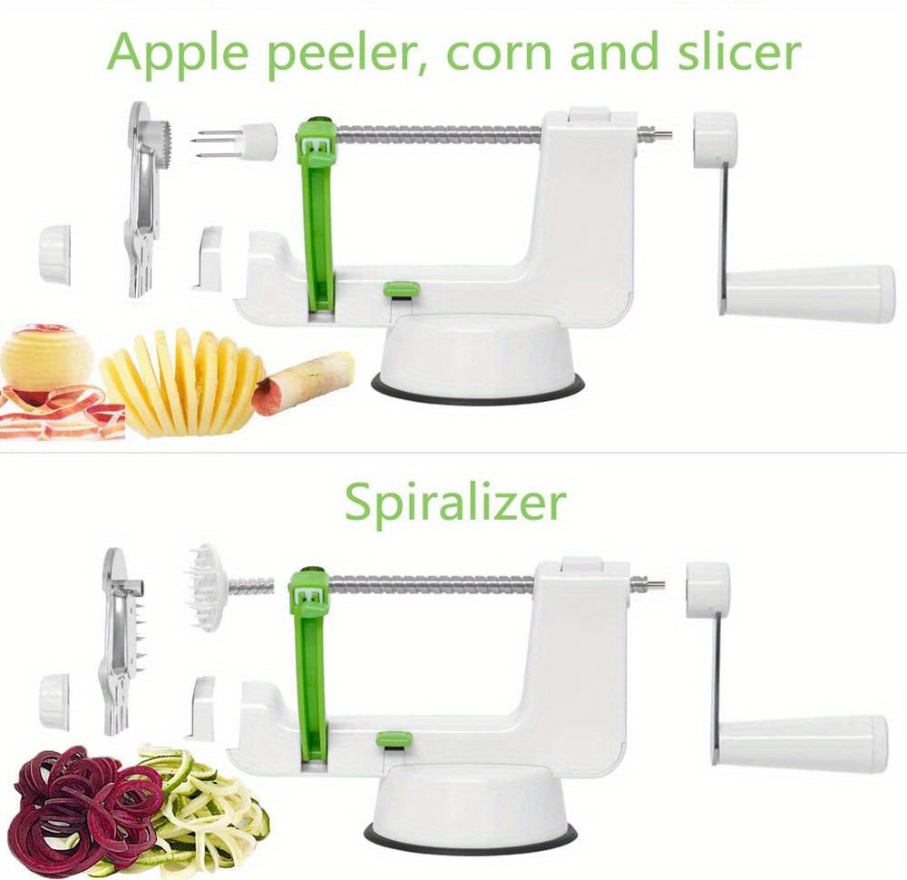 5 Blade Spiralizer with Peel, Core and Slice