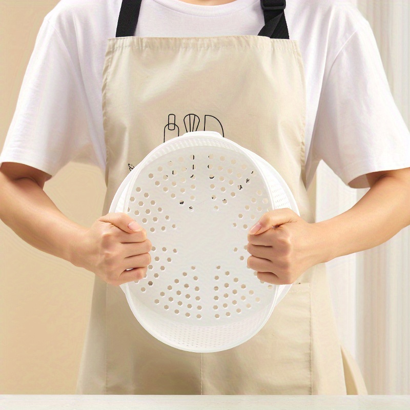 30pcs Home Kitchen Pe Protective Dish Covers For Food Storage In