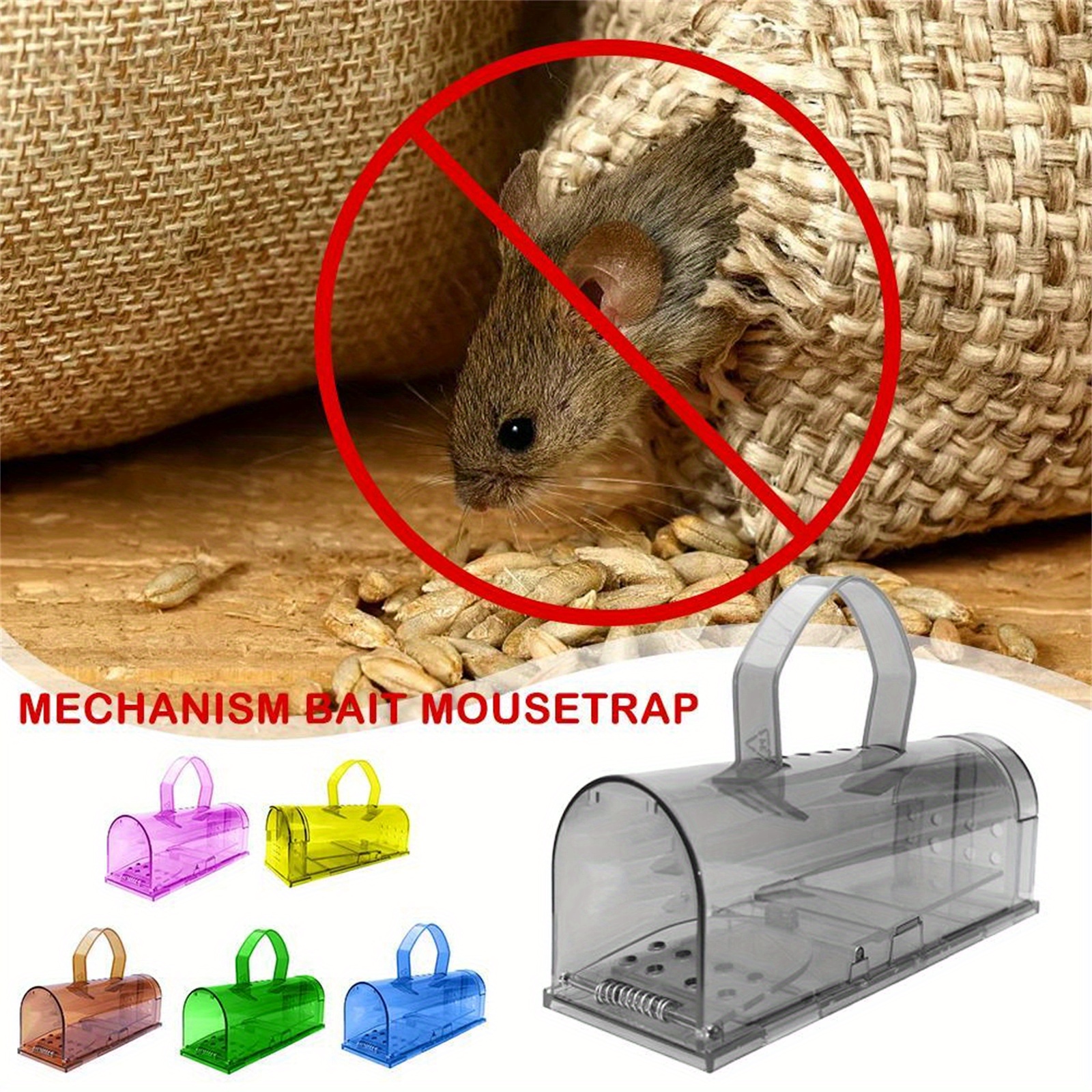 Trampas para ratones: atrapa al intruso sin matarlo