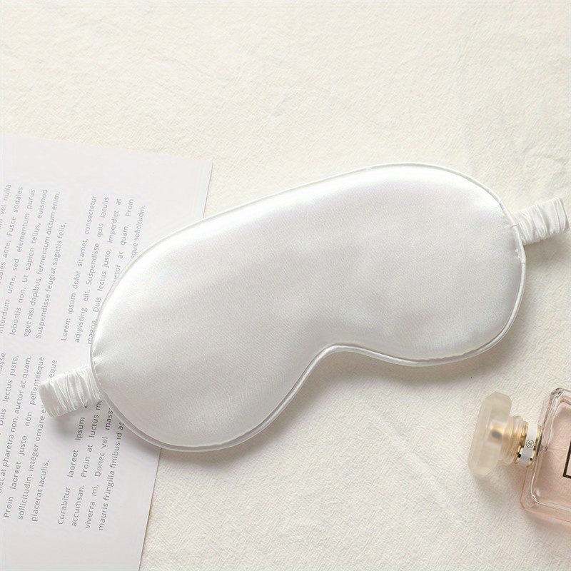 Silk Sleep Mask White