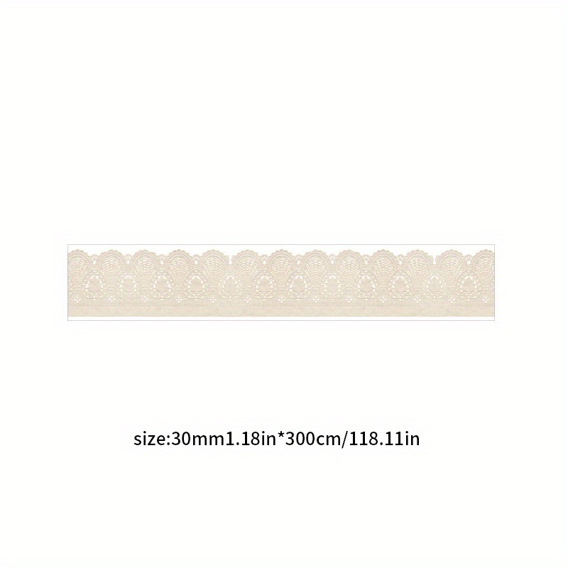 Lace Transparent Stickers Waterproof Self adhesive Stickers - Temu