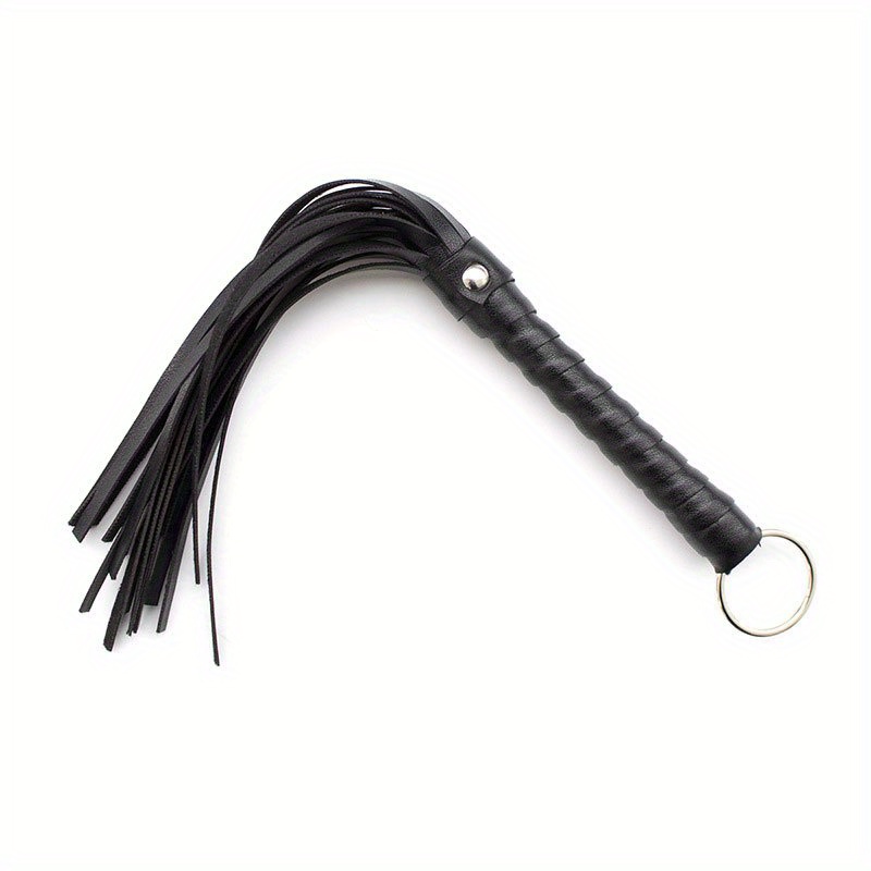 Spanking Paddle with PU, Floggers for Adult Sex Play Bondage Restraint Sex  Toy for Couples SM Sex Play Flogger Black, Horse Whip BDSM for Adults