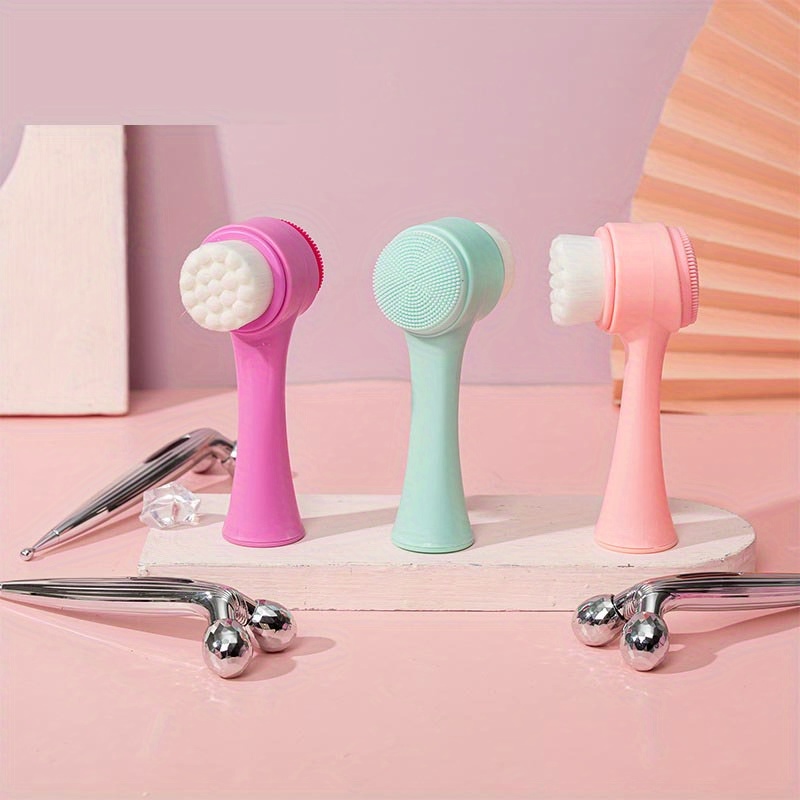 China Supplier Customized Multi Back Brush Scrubber Silicone Electric Spin  Clean Body Brush Double Roller Face Massage - China Scienish Electric  Massage Gun Handheld, Portable Handheld Mini 3D Face Roller Massager