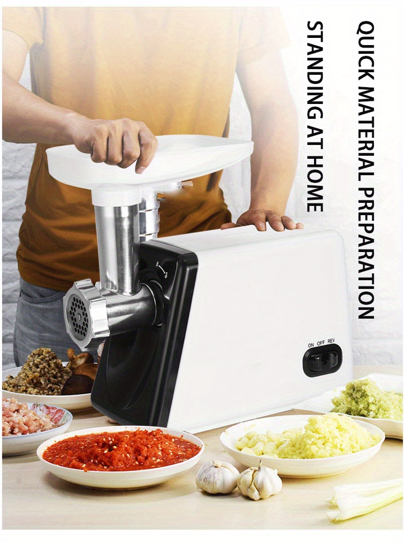 Food Processors Meat Grinder Electric Stainless Steel Meat - Temu