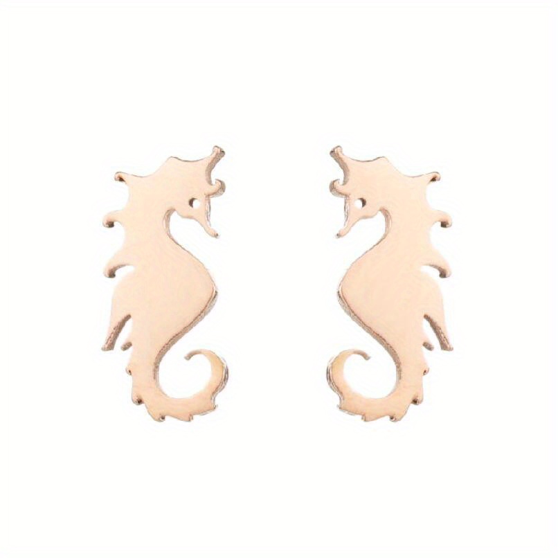 Men's Animal Pattern Niche Earrings Stud Ornaments
