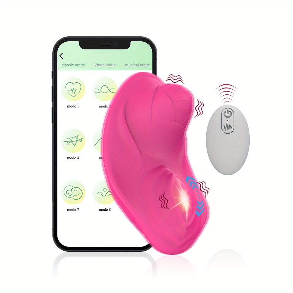 Wearable Panty Vibrator with Wireless Remote Control 