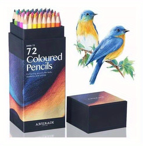 72 Pcs.crayons Set Large Professional Unique Crayons For Drawing