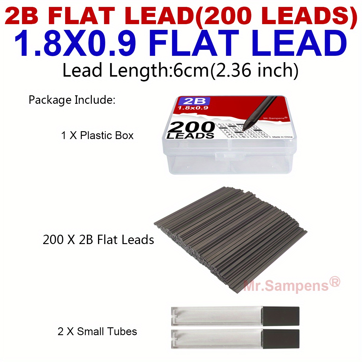 Pen Lead Core Office School Supplies 2b Black Lead Holder - Temu