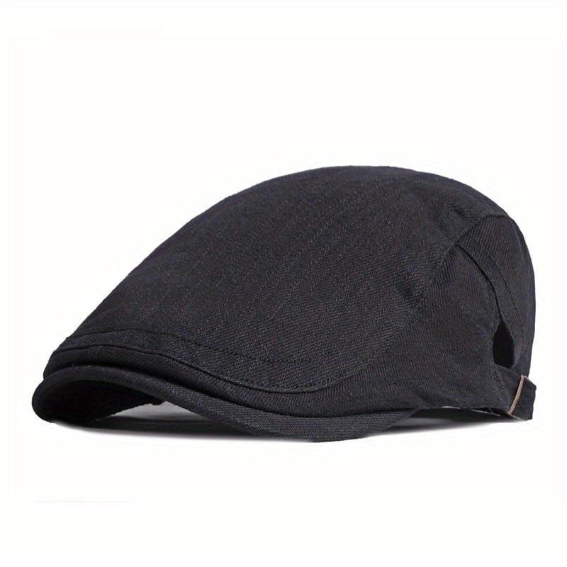 Gorra plana de 8 piezas para hombre, 100% algodón, Gatsby Ivy Golf Cabbie