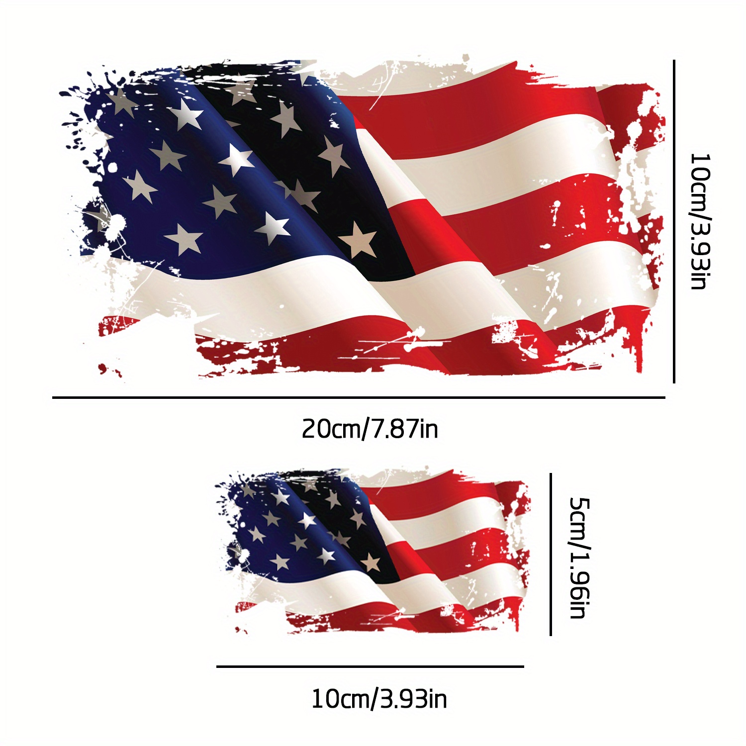 Independence Day Iron Large Size Patch American Flag Design Ready To Press  Heat Transfer T-shirt, Hat, Bag Jeans, heat Transfer Sticker Heat Pressed  Decals Heat Transfer Printing For Diy Clothing T-shirt Mask