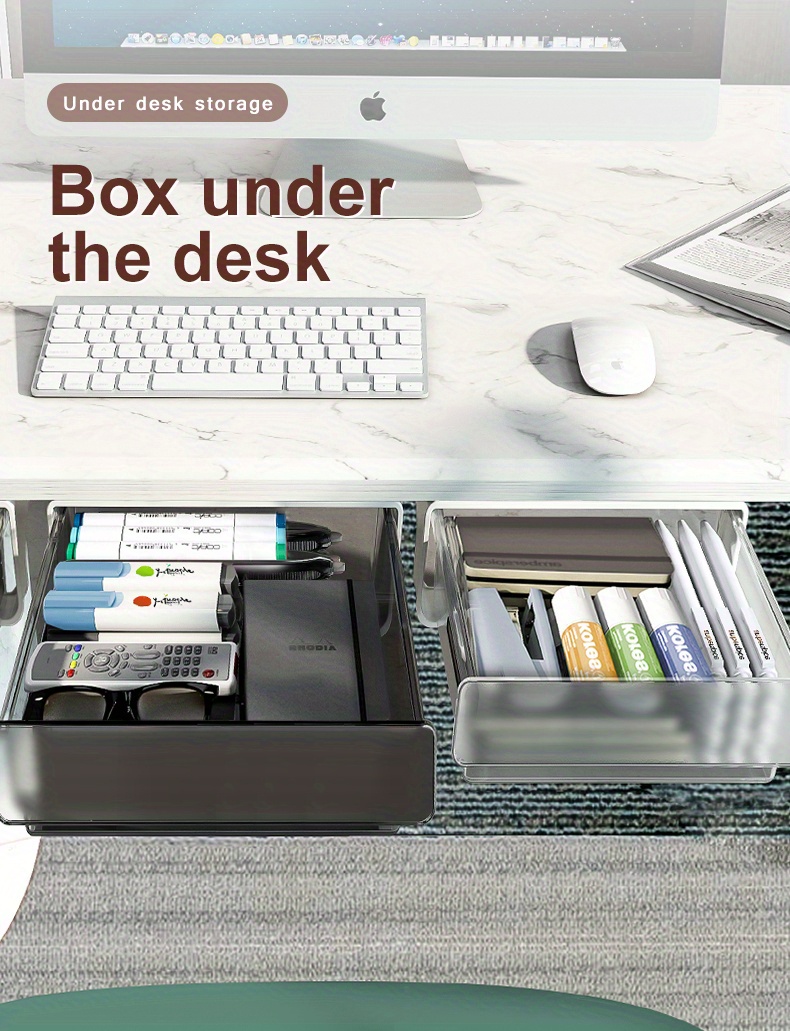 Maximize Your Desk Space With This Stylish Desktop Storage - Temu
