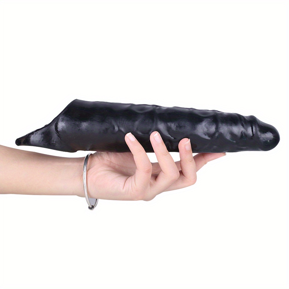 Long Size Penis Enlargement Condom, Sex Delay Ejaculation Penis Sleeve, Extender Dick Ring, Cock Sex Products, Adult Sex Toys For Men Couple