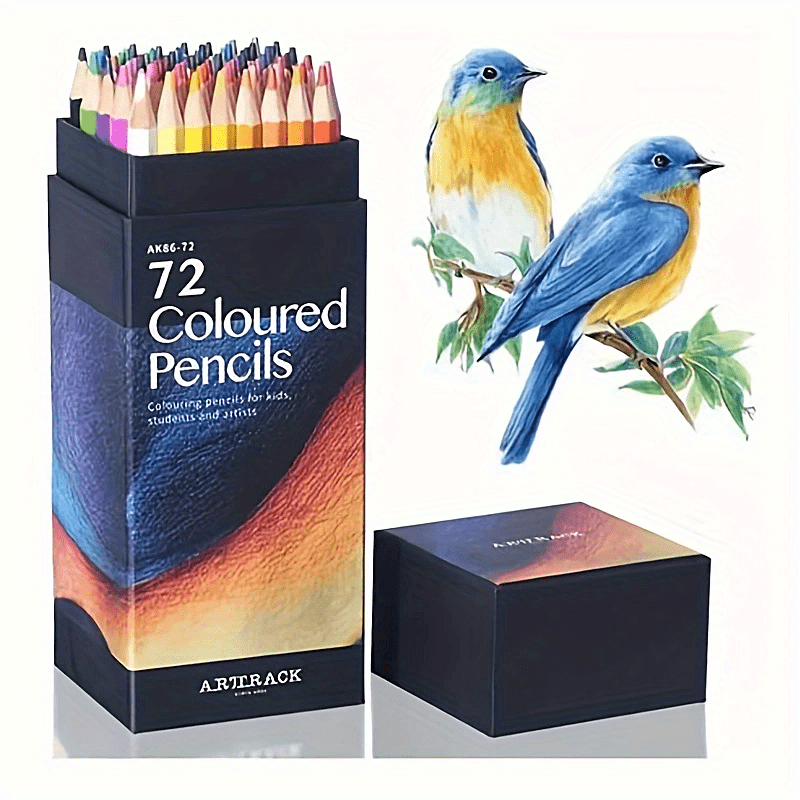 24/36/48/72 Colors Professional Colored Pencils Set Artist Painting Pen for  Drawing Sketch Art Supplies School Supplies