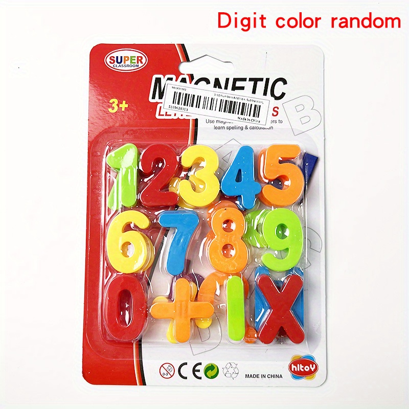 Letras magnéticas Números Alfabeto Imanes de nevera ABC 123 Juego de  juguetes educativos Aprendizaje preescolar Ortografía Contar Mayúsculas  Minúsculas Matemáticas para niños de 3 4 5 años LingWen 9024715146755