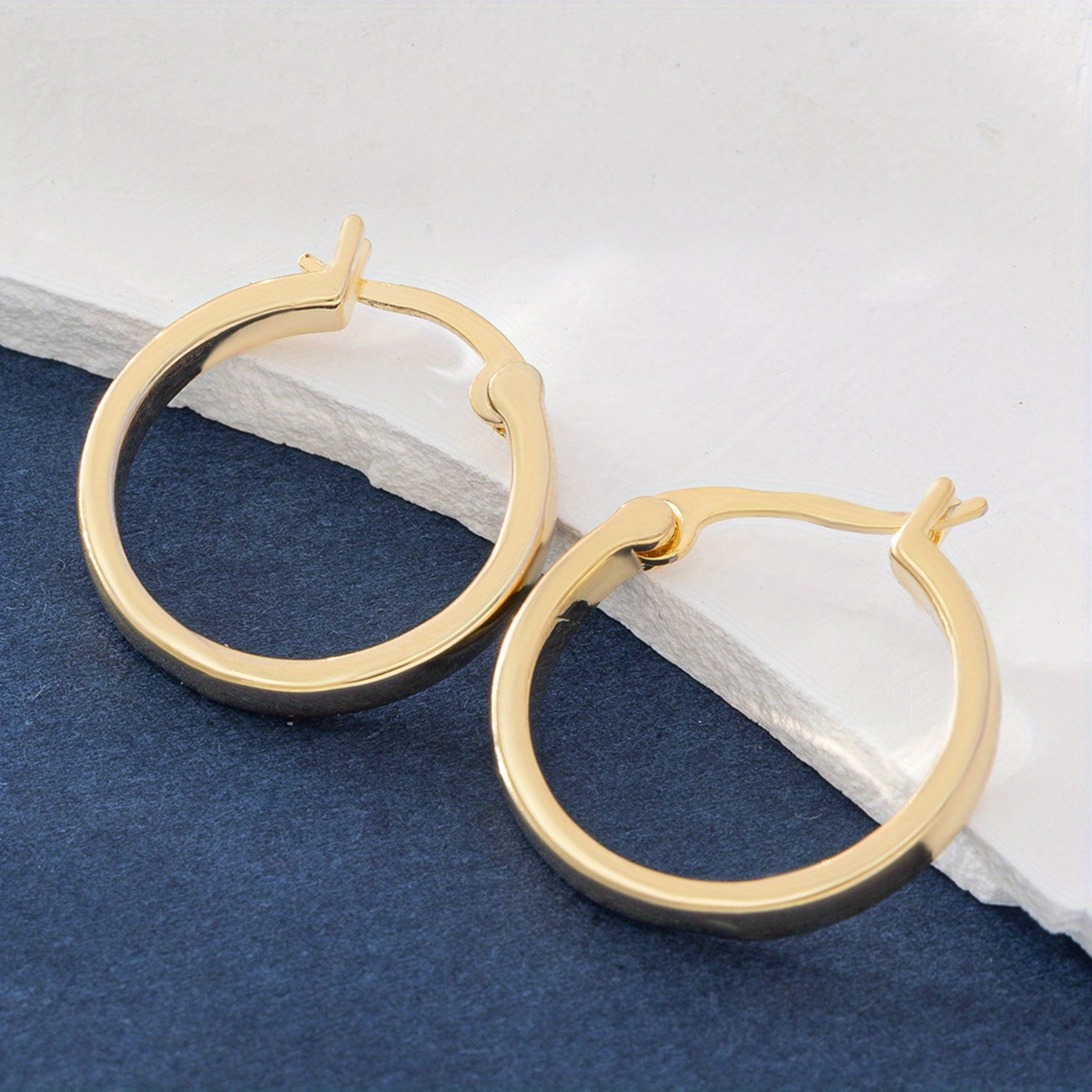 TEMU Style Copper 14k Gold Plated Jewelry For Women Girls