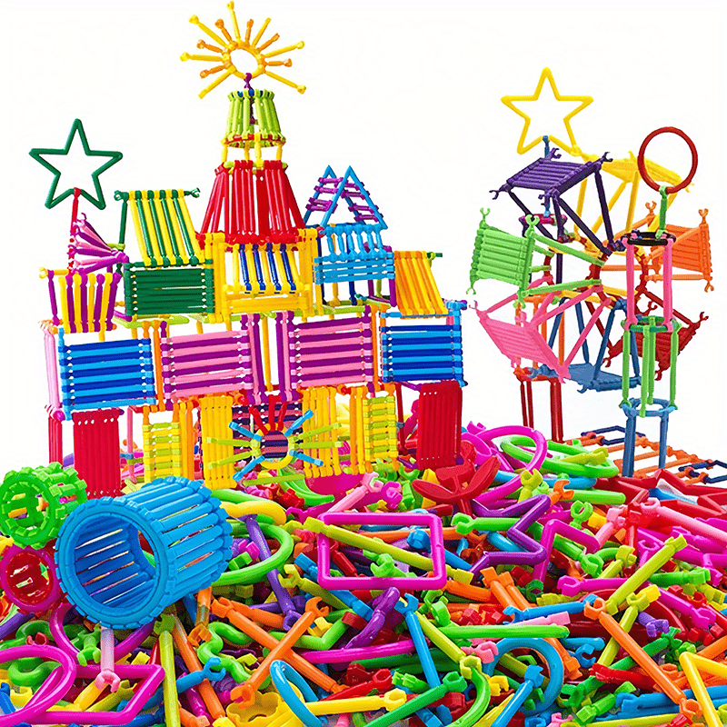 Different Shapes Educational Building Engineering Set 3d Temu