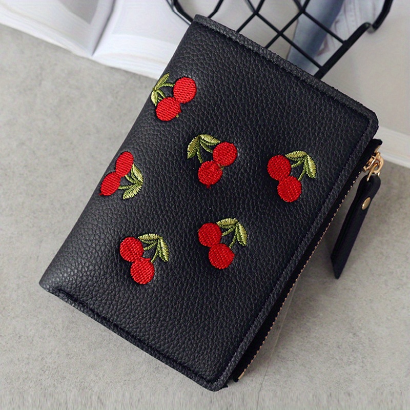cherry coin purse