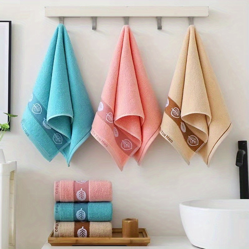 Pure Cotton Towel, 32 Strands Towel, Thick Absorbent Towel, Daily  Necessities, Gift - Temu