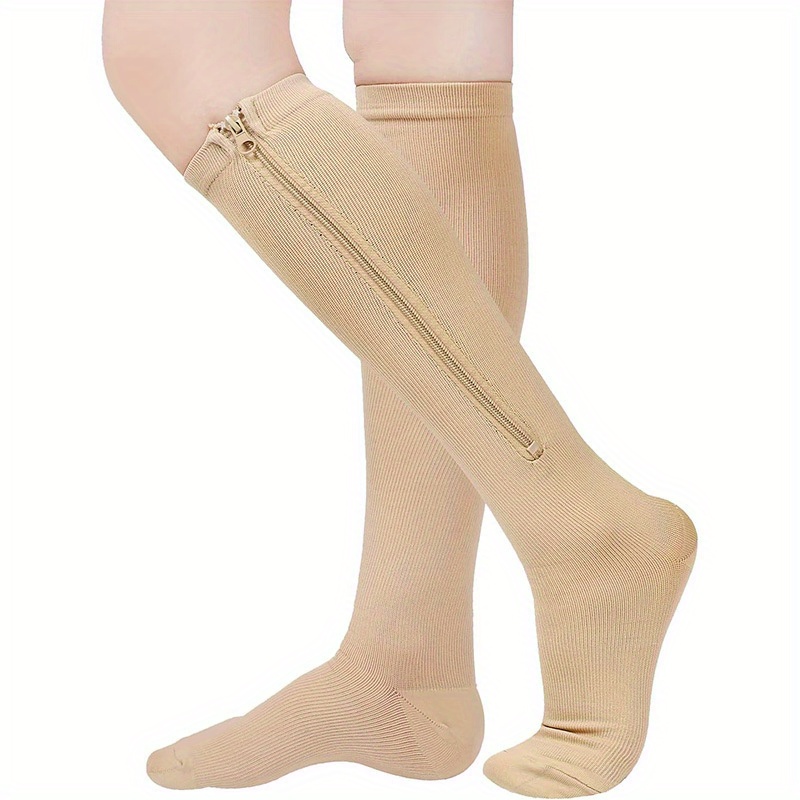 Zipper Copper Compression Socks Women Circulation Hg Best - Temu Canada