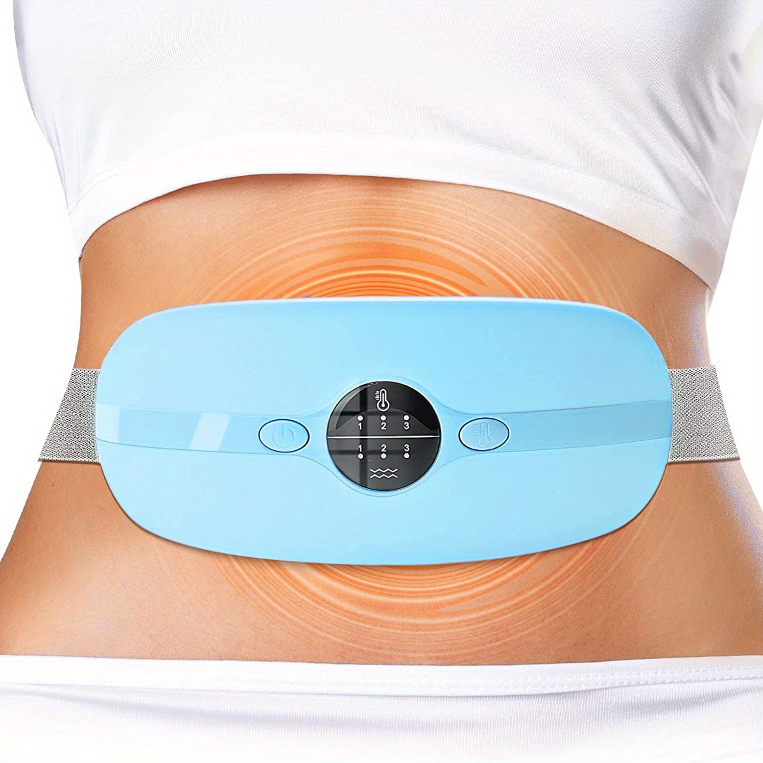 Vibrating Massage Belt, Electric Massage Belt in Waist Heating Massage Tool  for Lower Back Slimming : : Sports & Outdoors