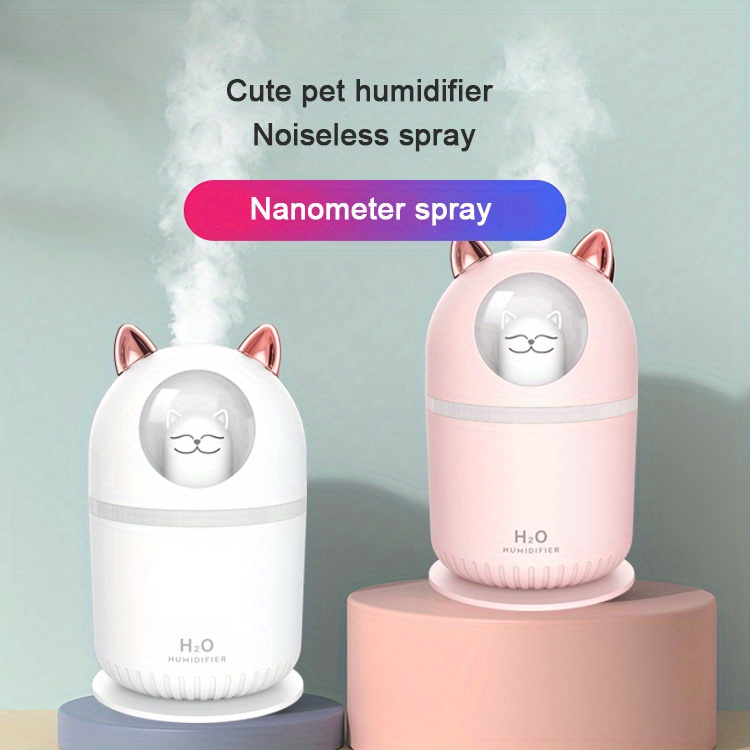 usb humidifier household small bedroom mute air large spray office bedroom dormitory portable female student day gift gift mini pregnant baby aromatherapy essential oil large capacity air conditioning room hydrating dazzle small night light details 5