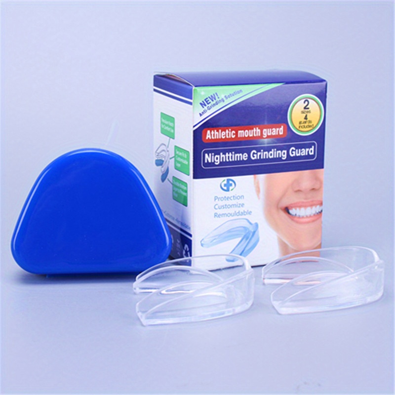 4pcs Protège dents de nuit Protège dents en silicone - Temu Belgium