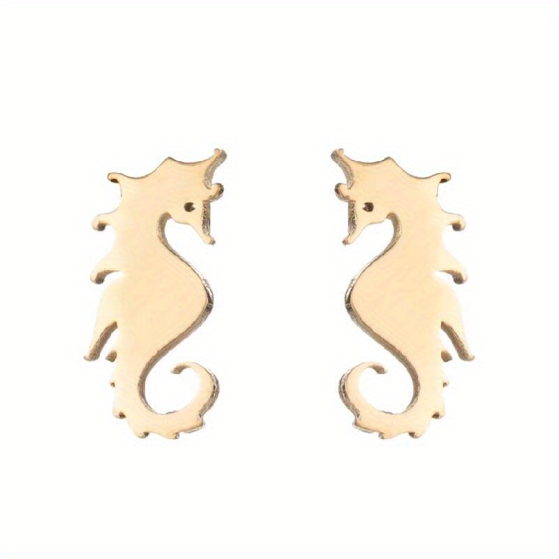 Men's Animal Pattern Niche Earrings Stud Ornaments