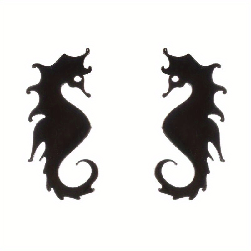 Men's Animal Pattern Niche Earrings Stud Ornaments