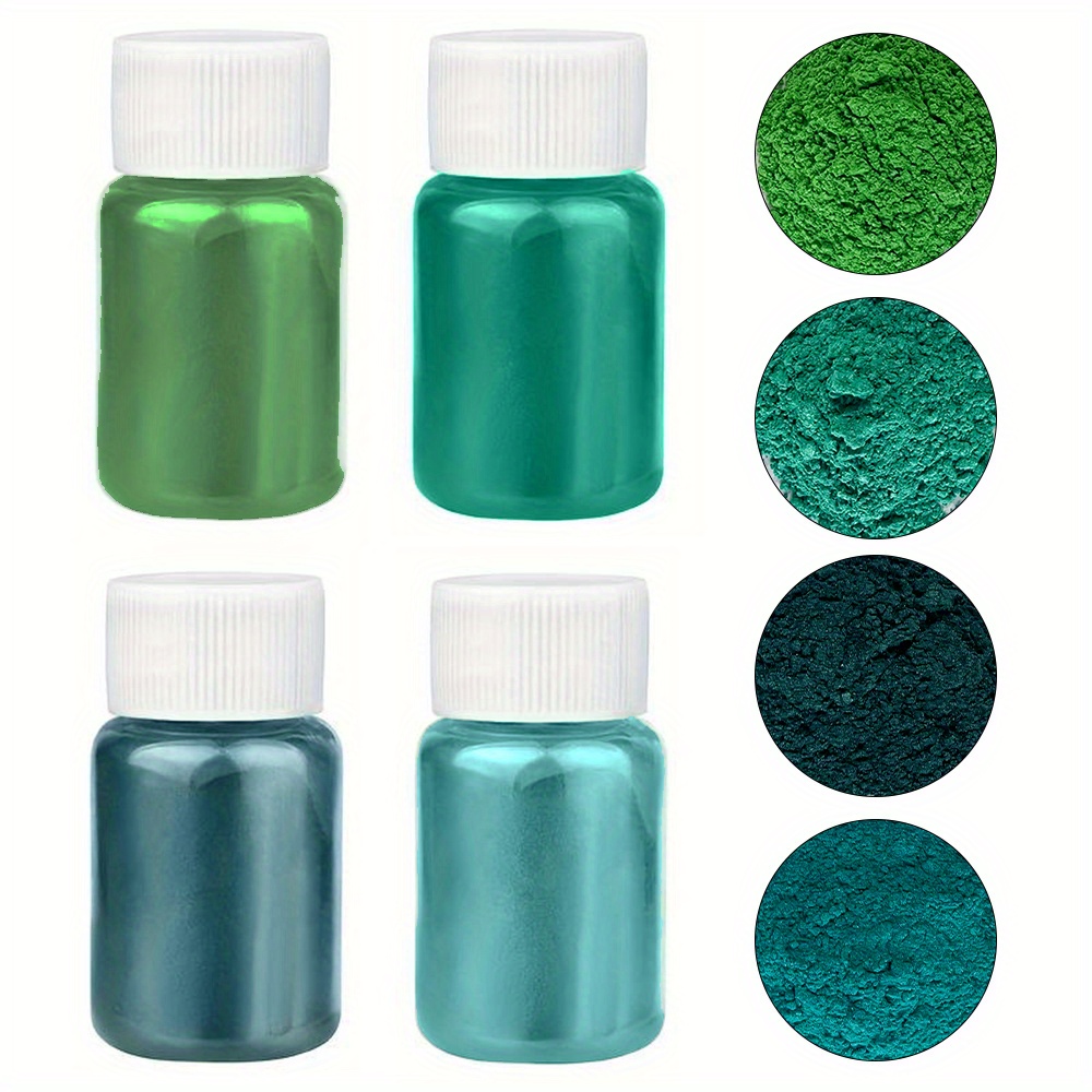 Pearlescent Mica Powder Diy Pigment, 20 Colors Handmade Diy