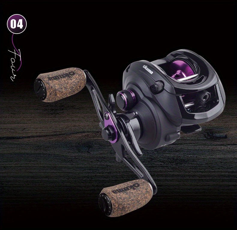 Okuma Fishing Reel Low Profile Baitcast Reel 9+1bb Casting - Temu Canada