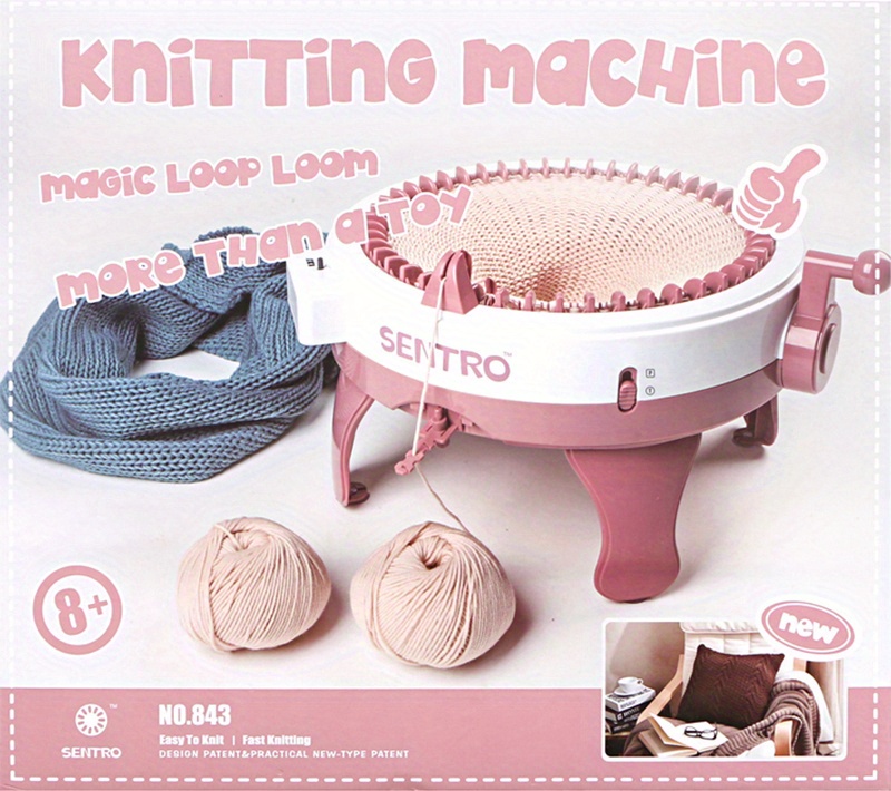 Handmade Machine Assembly Knitting Machine Knitting - Temu