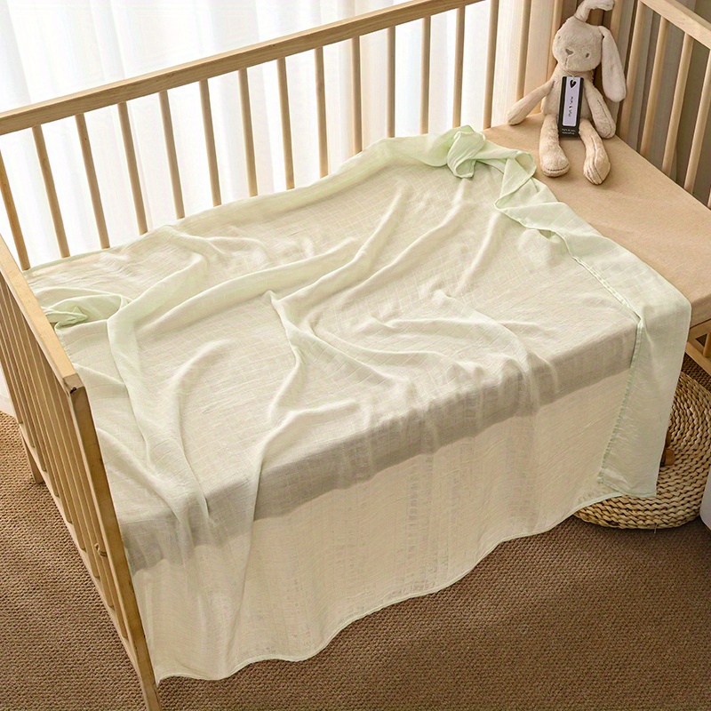 Soft Bamboo Fiber Baby Wrapping Blanket for Comfort