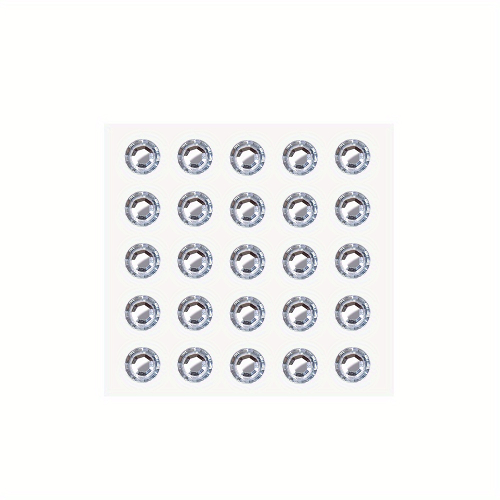 Trianu 2 Sheets Rhinestones Sticker, Face Gems, Face Jewels for Makeup, Face Rhinestones Stick on Eyes, Self Adhesive Crystal Makeup Diamonds for Women