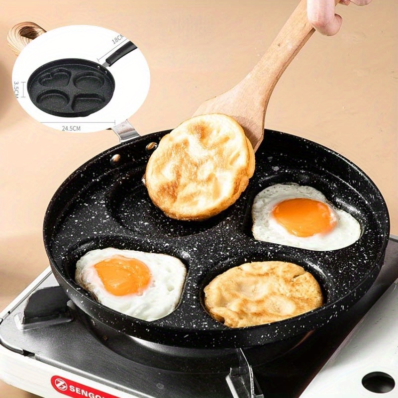 Egg Frying Pan Nonstick Egg Frying Pan Egg Burger Maker Pan - Temu