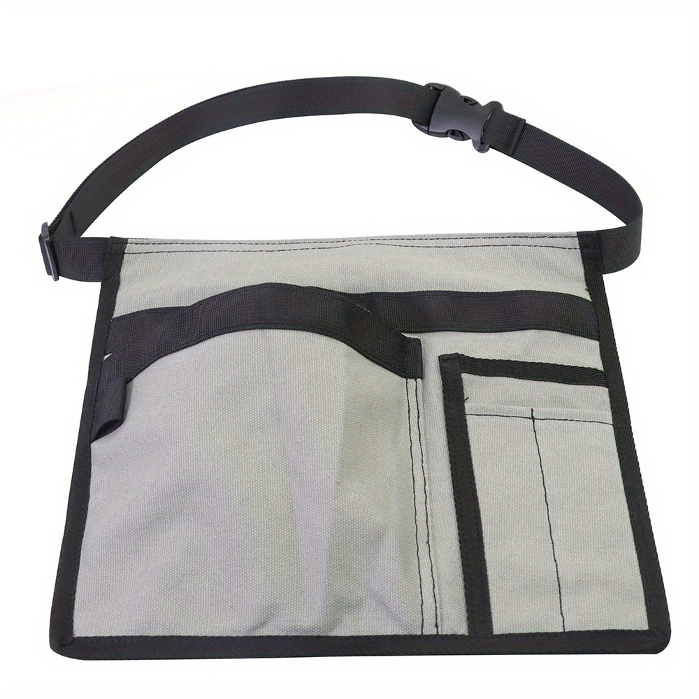 Miokycl Bolsa de cinturón de restaurante ajustable portátil ligera lona  camarero cintura bolsa cinturón bolsa, Bolsa