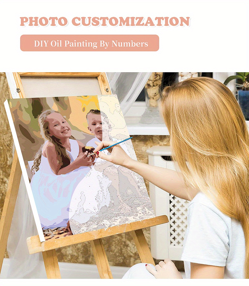 Digital Oil Painting Diy Color Filling Painting Hand painted Temu