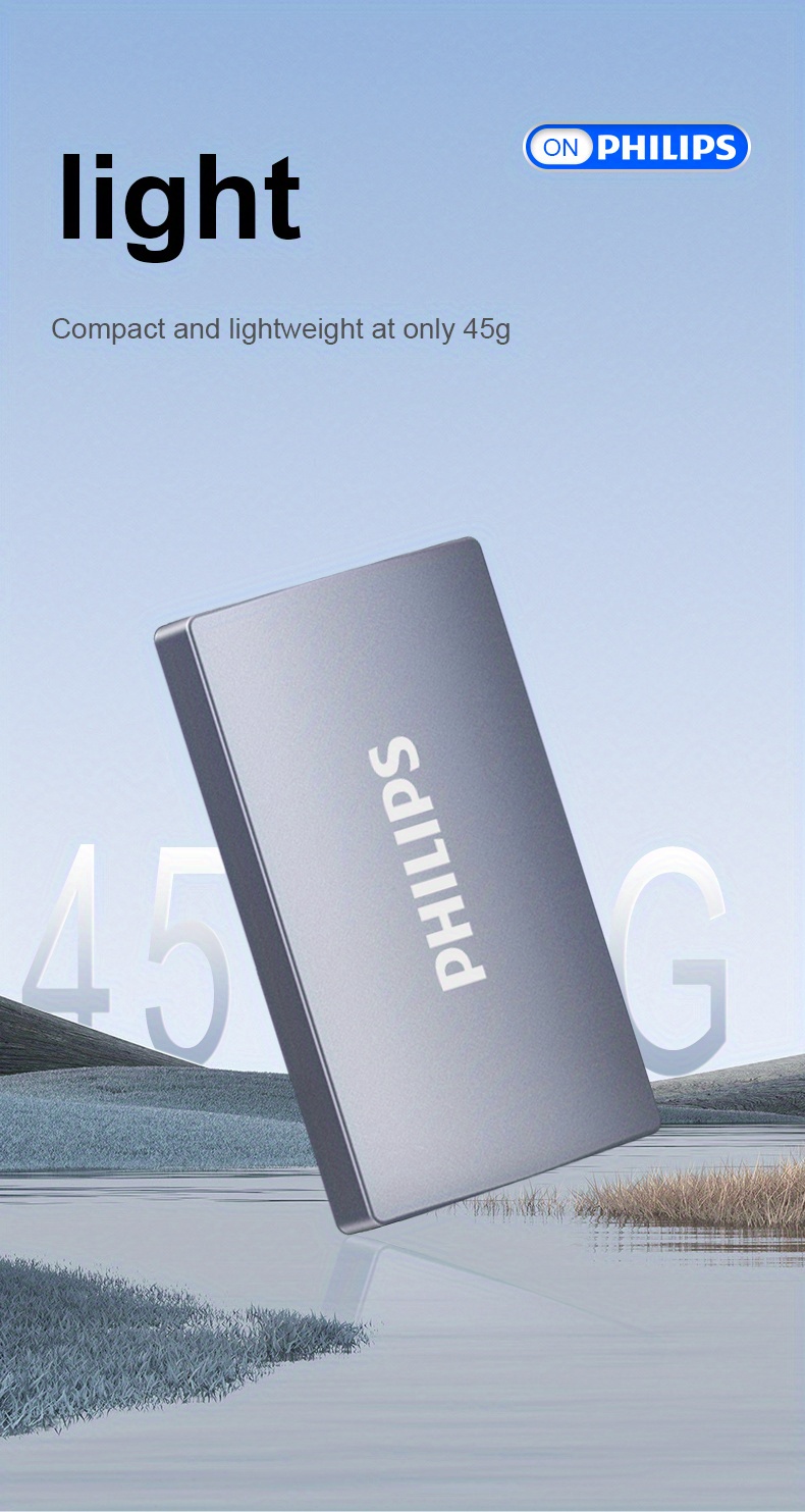 Philips Portable SSD a € 31,22 (oggi)