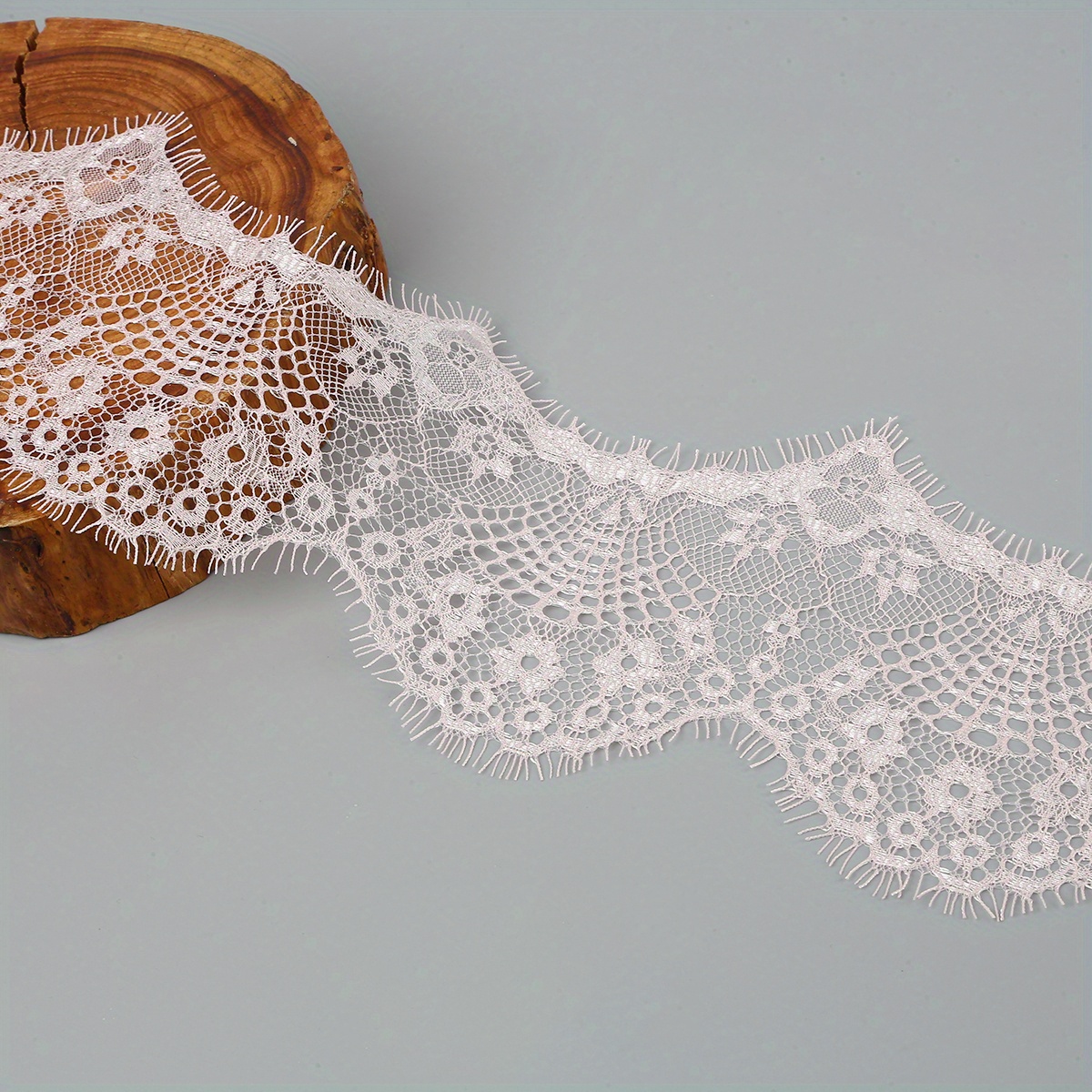 White Lace Ribbon DIY Sew Apparel Accessories Handmade Trims