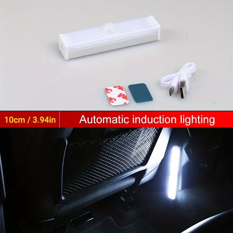 Acquista 5V Luce interna per auto Sensore tattile Interruttore Lampada da  lettura a soffitto per tetto automatico Carica USB Luci d'atmosfera a LED  Luce di avvertimento portiera auto aperta 6 colori