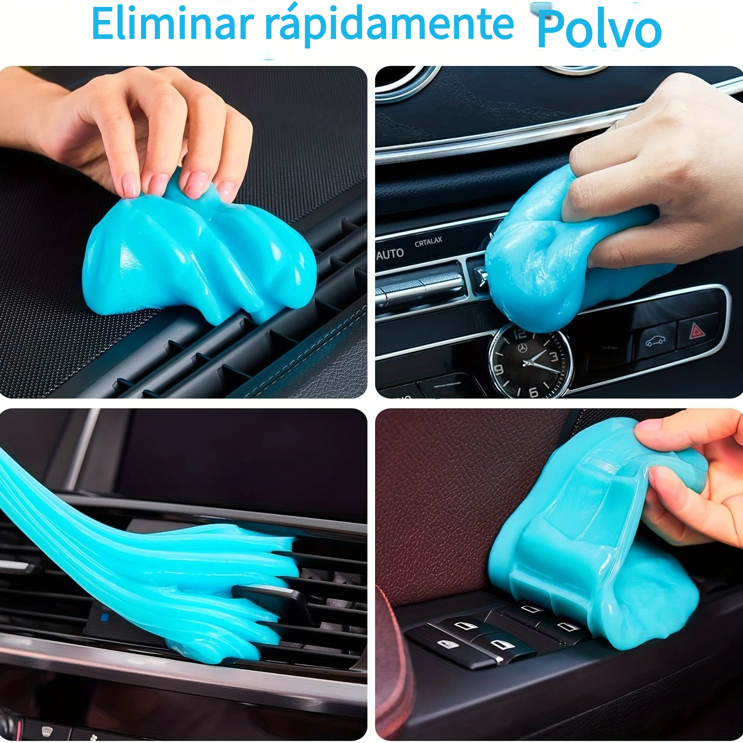 Kit Detallado Automotriz Limpieza De Auto Interior Exterior