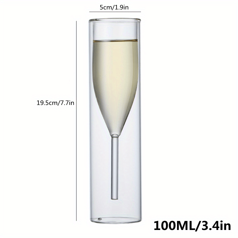 Hand Blown Champagne Flute — Dickinson Glass