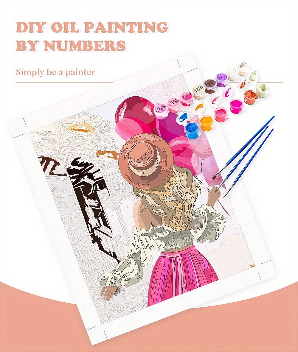 Digital Oil Painting Diy Color Filling Painting Hand painted Temu